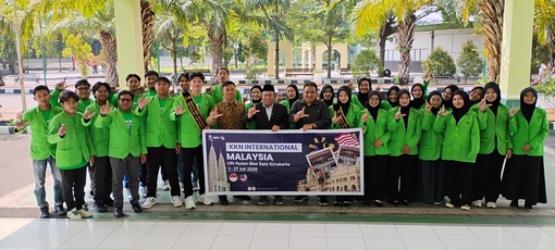 Perkuat Internasionalisasi, LPPM Berangkatkan 32 Mahasiswa KKN ke Malaysia