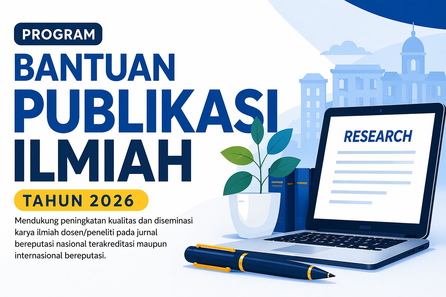 Program Bantuan Publikasi Ilmiah Tahun 2026